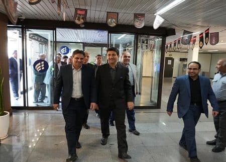 بازدید وزیر ارتباطات و فناوری اطلاعات از مجتمع مخابراتی انقلاب اسلامی شرکت ارتباطات زیرساخت